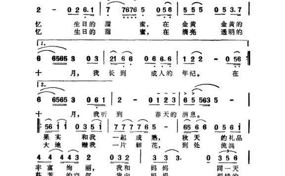 歌手-歌声里的回忆(电视音乐片《长白飘来祝福歌》选曲)