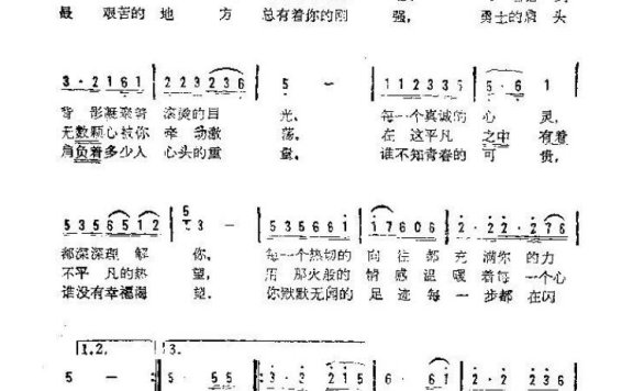 歌手-热血颂