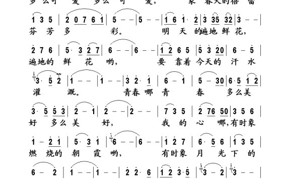 歌手-青春多美好