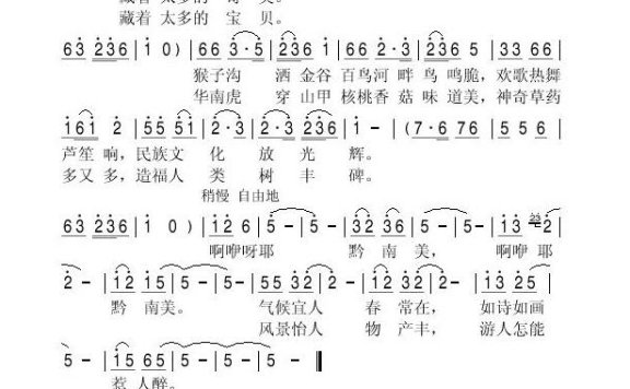 歌手-黔南美