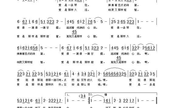 毛阿敏-爱是一条琴弦