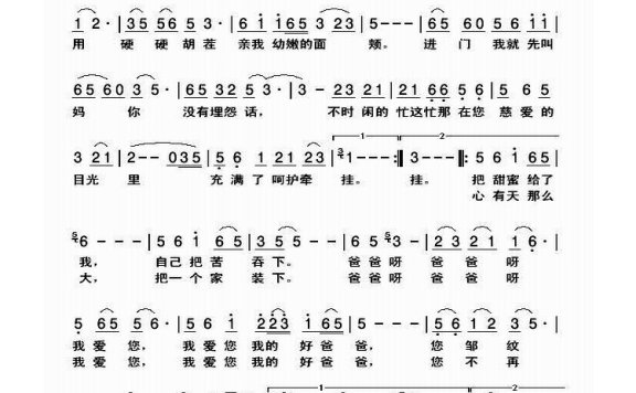 王汉发-我爱您 我的好爸爸