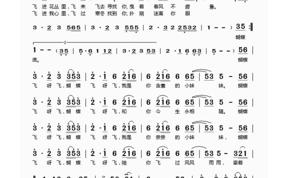 王英典-蝴蝶飞
