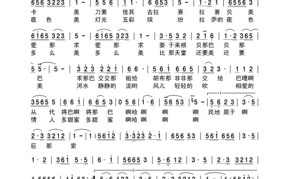 琼雪卓玛-拉萨夜色美