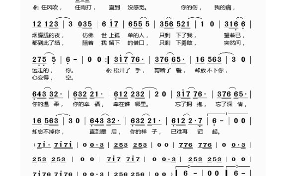 罗宾-松开手 剪断爱