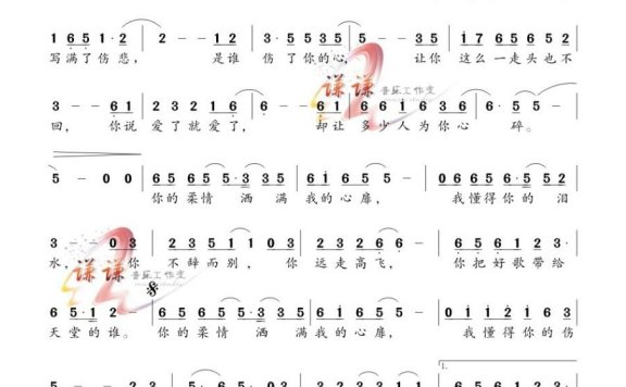 范媛媛-你的柔情洒满我的心扉
