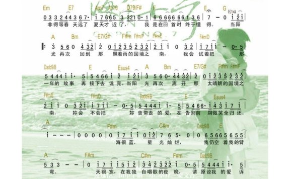 范逸臣-国境之南