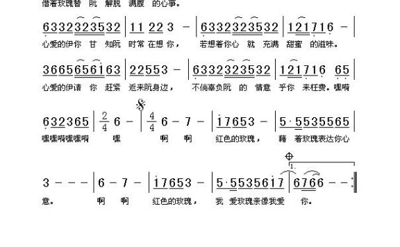 蔡秋凤-红色的玫瑰