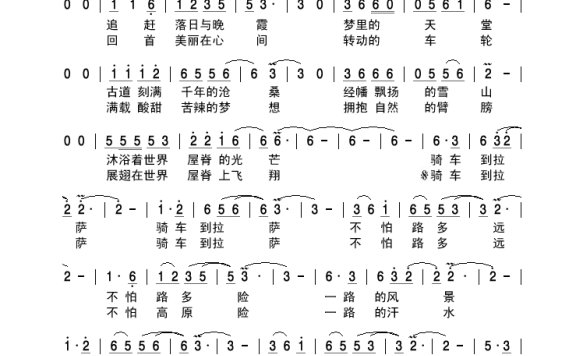 阿斯满-骑车到拉萨