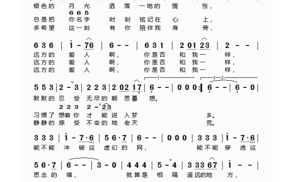 阿旷-远方的爱人