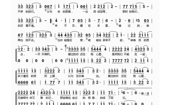 阿木-爱过的你还在我心里