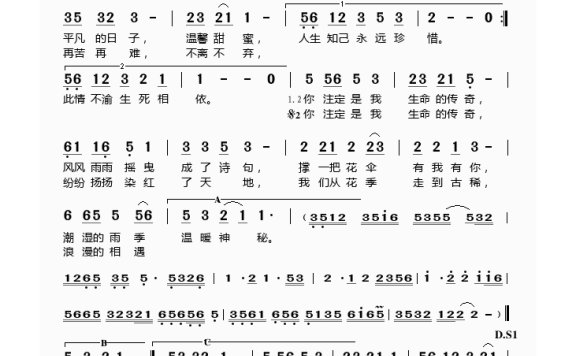陈瑞-你是我生命的传奇