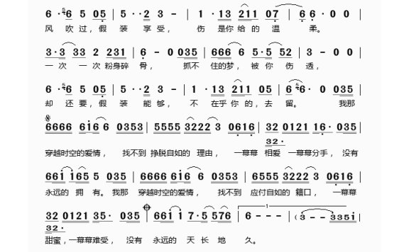 陈瑞-穿越时空的爱情