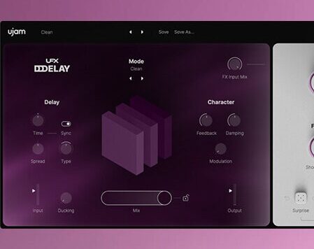 延迟回声效果器 uJAM UFX DELAY v1.0.0