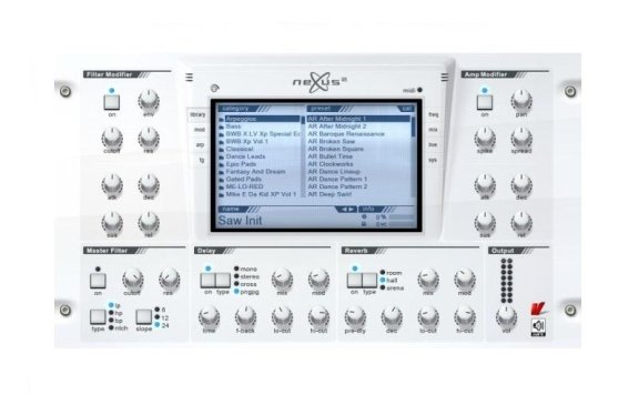 「合成器」 音色超全的经典合成器Nexus2，含39套扩展。