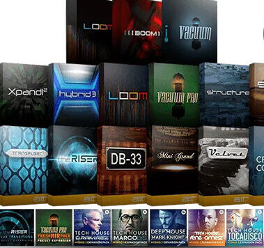 效果器&合成乐器合集 AIR Music Technology Plugins Bundle v2025.6 TC Win