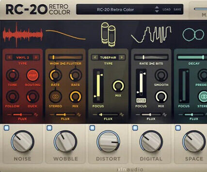 复古色彩创意效果器 XLN Audio RC-20 Retro Color v1.3.4 Mac HCiSO（RC 20）