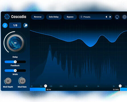 智能延迟效果器 iZotope Cascadia v1.1.0
