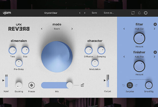 人工算法混响插件 uJAM UFX Reverb v2.0.0 MacOS-MORiA
