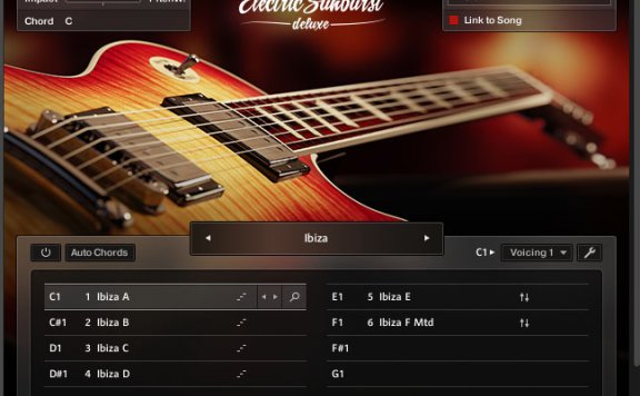 旭日电吉他音源 Session Guitarist Electric Sunburst v1.1.0