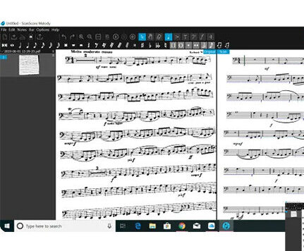 乐谱扫描编辑软件 ScanScore Professional v3.0.8 Win