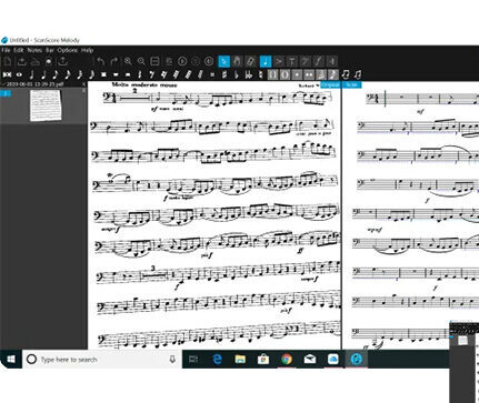 乐谱扫描编辑软件 ScanScore Professional v3.0.8 Win