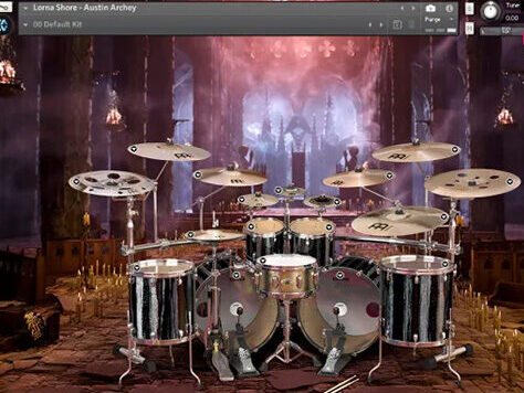 现代金属架子鼓音色 Mixwave Lorna Shore Austin Archey