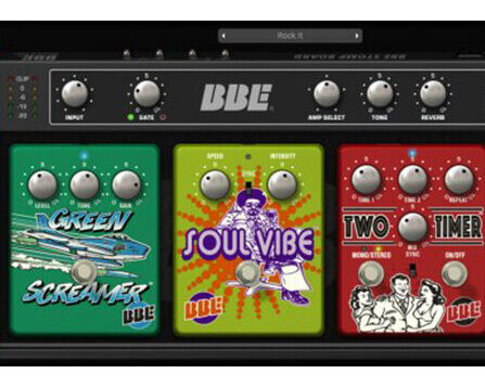 吉他效果器插件 BBE Sound Stomp Board v1.7.0 R2R Win