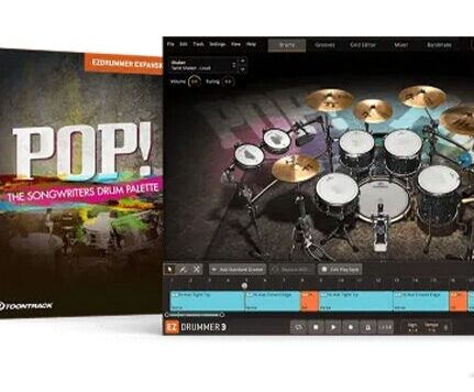 拓展鼓音源 Toontrack Pop! EZX v1.5.1 SOUNDBANK