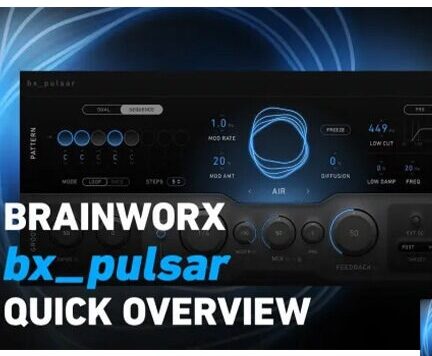 创意延时插件-Plugin Alliance Brainworx bx_pulsar v1.0.1