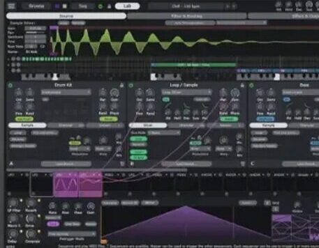 虚拟模块化合成器-Initial Audio SourceLab v1.2.5 MOCHA Win