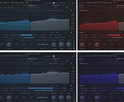 6个动态优化效果插件合集 APU Software APU Loudness Collection v4.3.6 Mac