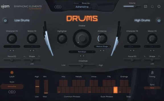 汉斯季默电影鼓音源 uJAM Symphonic Elements DRUMS v1.2.1
