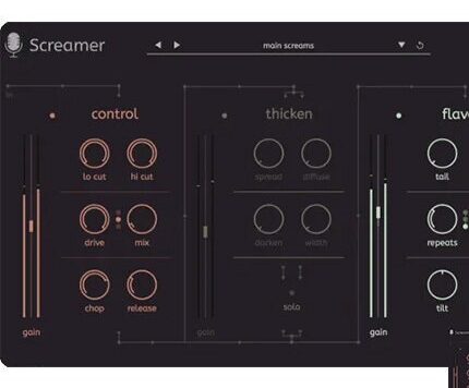 尖叫人声效果插件 Ablaze Audio Screamer v1.0.0