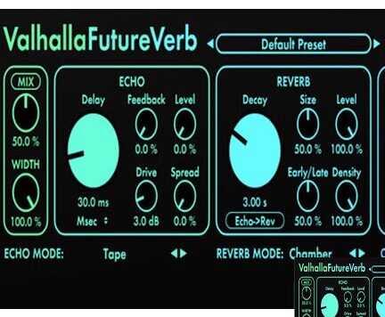 未来混响 Valhalla DSP Valhalla FutureVerb v1.0.0.8 R2R Win