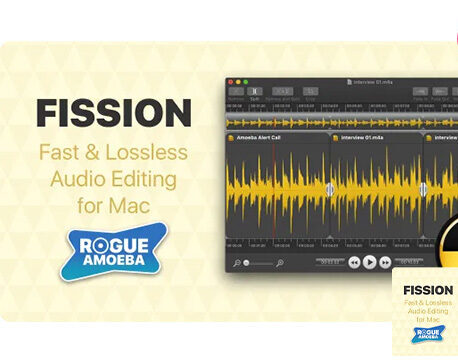 音频编辑软件 Rogue Amoeba Fission v2.9.1 Mac