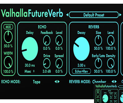 未来混响 Valhalla DSP Valhalla FutureVerb v1.0.0.8 R2R Win