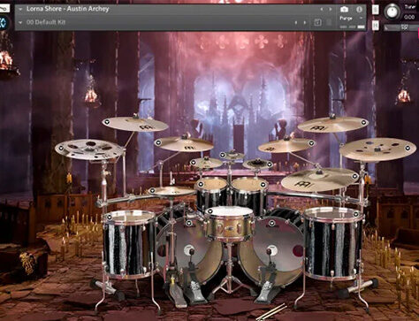 现代金属架子鼓音色 Mixwave Lorna Shore Austin Archey