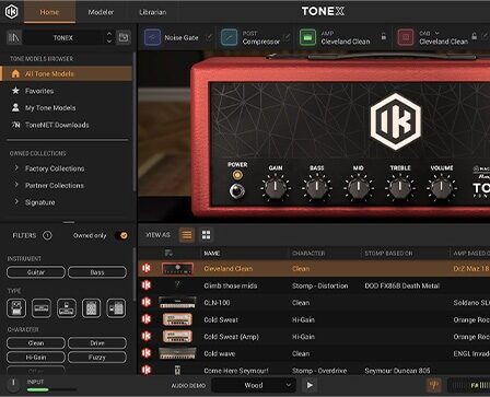 吉他音箱模拟效果器 IK Multimedia TONEX MAX v1.10.3 R2R Win