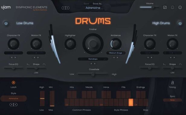 汉斯季默电影鼓音源 uJAM Symphonic Elements DRUMS v1.2.1