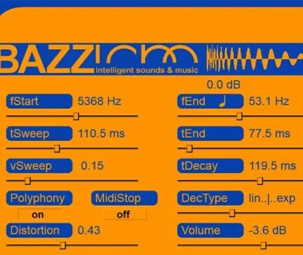 智能鼓机合成器 ISM BazzISM v2.5.5 R2R
