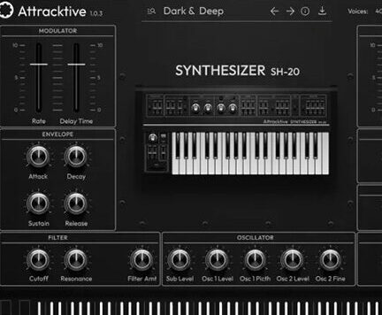 虚拟音源采样器 Tracktion Software Attracktive v1.1.0 R2R Win