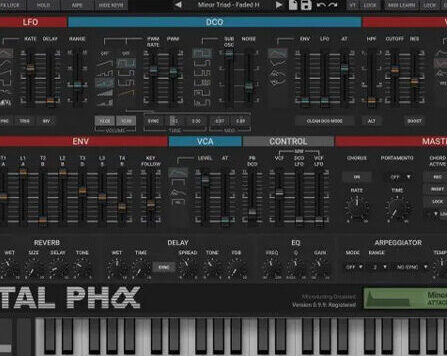 模拟合成器 Togu Audio Line TAL-Pha v1.3.1 Mac MORiA