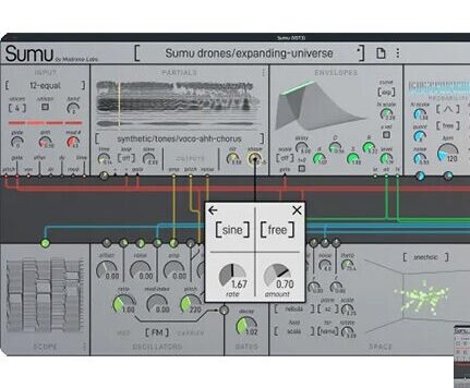 电子调频合成器 Madrona Labs Sumu v1.1.3 R2R