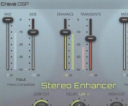 立体声增强效果 Crave DSP Crave Stereo Enhancer v1.0.9 R2R Win