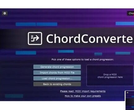 和弦琶音生成器 FeelYourSound ChordConverter v1.0.0 R2R