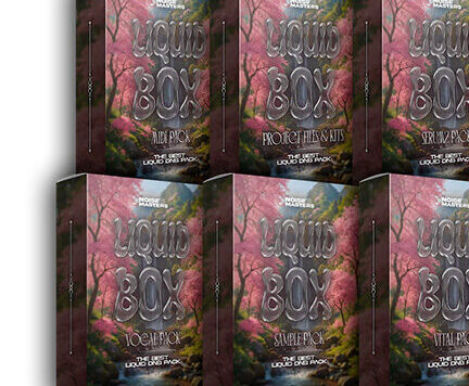 鼓 贝斯素材包 Noise Masters Liquid Box Drum & Bass Pack WAV MiDi FLP Serum Vital Presets-ARCADiA