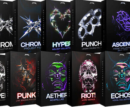 电子音乐终极预设与采样合集 Moonboy Chrome Production Suite WAV MiDi FL Project Files Serum Presets