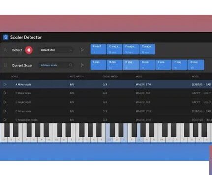 音阶调性和弦检测器 Scaler Music Scaler Detector v1.0.0