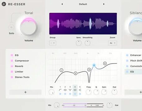 去除嘶声消除器 Wavesfactory Re-Esser v1.0.1